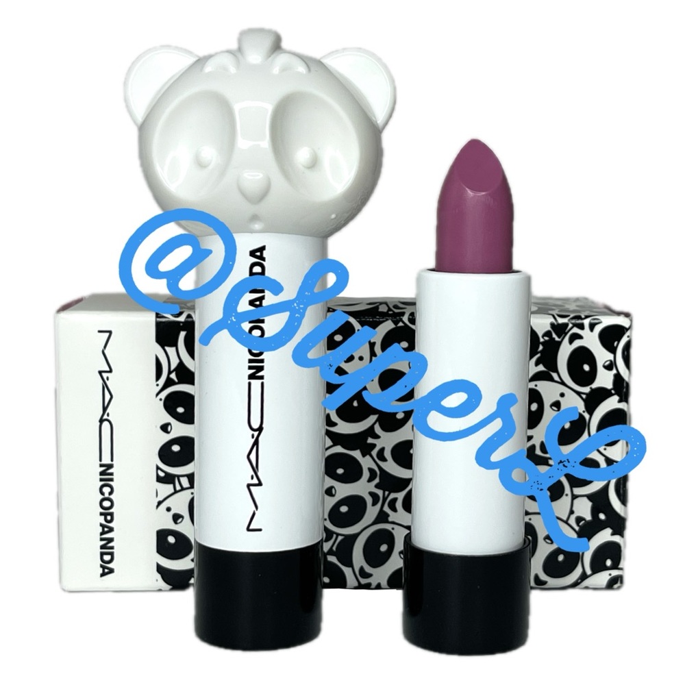 NEW MAC Cosmetics Nicopanda Lipstick in Kawaii Party Matte Lip Lavender Mauve